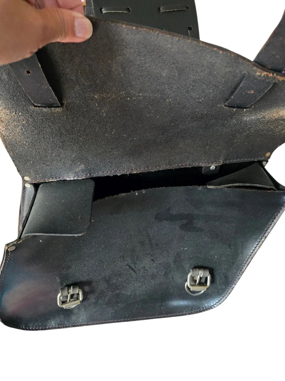 Biker Motorrad Chopper Eagle Adler Saddlebag Satteltaschen